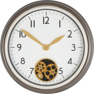 Bovee Iron Wall Clock