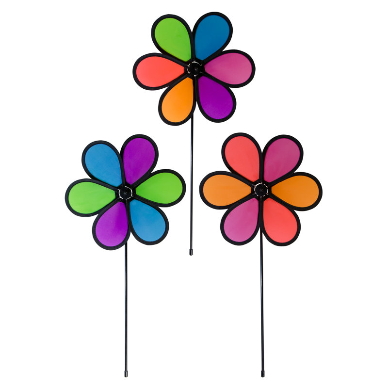 Ensemble de 3 essoreuses à fleurs 10 "Neon - paquet de 3