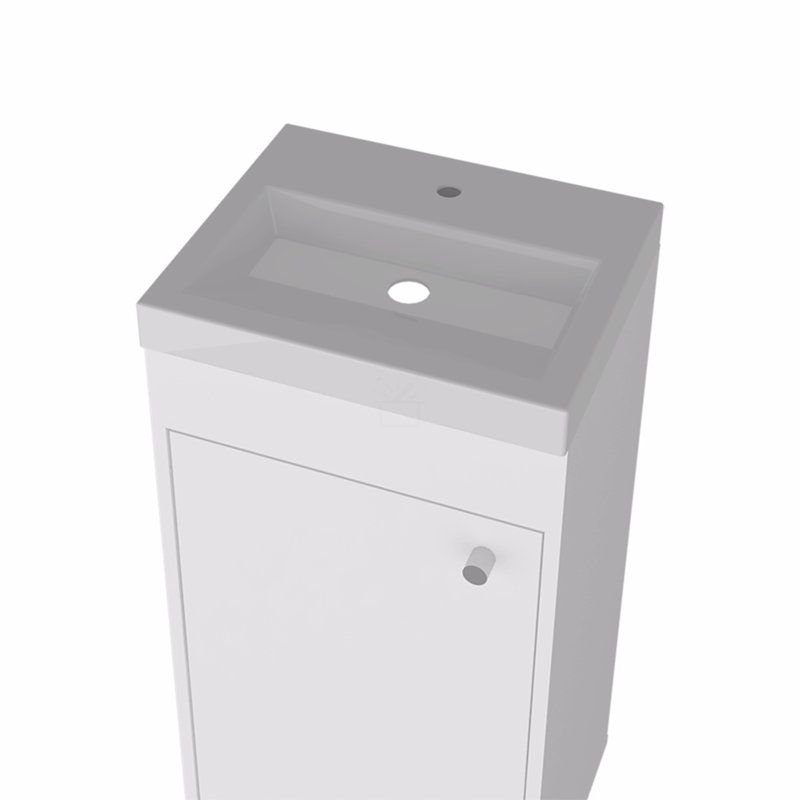 Lavabo de meuble-lavabo, salle de bain, Blanc