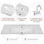 Ensemble de meuble-lavabo avec lavabo Mikaylee