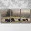 Ridge Grazing - Toile encadrée multi-pièces-2055728962-2055728974