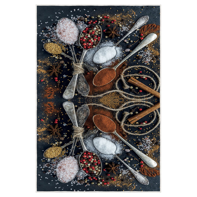 Luxurious Hall Carpet, 3.3 x 9.8 ft, 100% Polyester, 650 g/m² | Antibacterial & Non-Slip Underside | 8 mm Pile Height, Machine Washable, 3D Digital Printing | Ideal for Home Entryways & Living Rooms, Durable & Easy to Clean