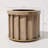 Round Strata Planter SM Brown-1114424719-1114424713