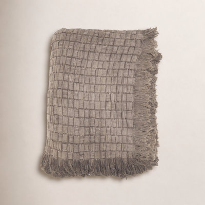 Warm Waffle Weave Throw
