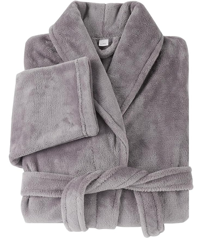 Peignoir Rosetraut, TG, Gris colombe