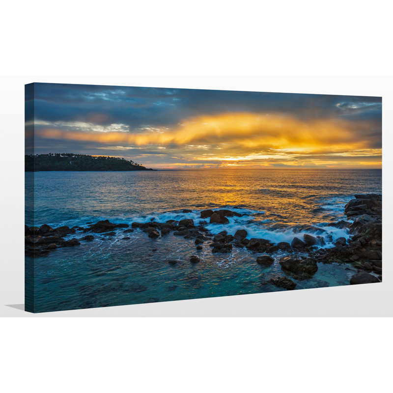 " Cloudscape ", 24" H x 40" W x 1" D