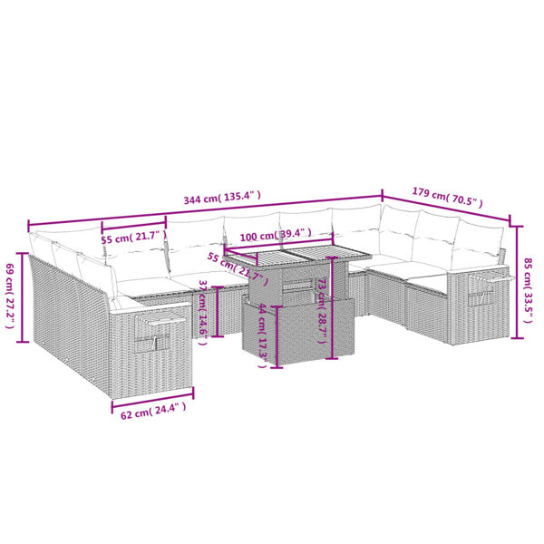Dimensions du produit