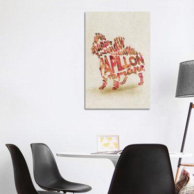 Papillon by Ayse Deniz Akerman - Wrapped Canvas Gallery-Wrapped Canvas Giclée