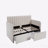 Twin Velvet Upholstered Daybed Frame, 2 Drawers