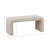 Boucle Waterfall Bench Beige 42"W-295732727
