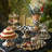 Courtly Check® Ceramic Fluted Cake Stand