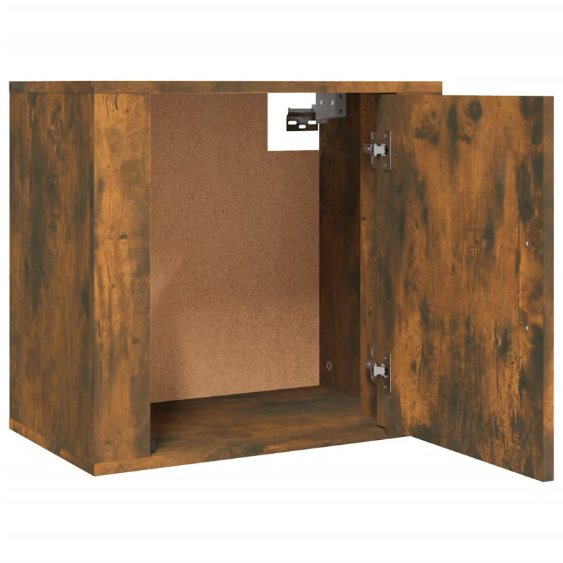 Jasemin 50 cm W Bedside Table, Brown
