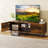 Tv Stand For 60" Tvs Mid Century Modern Media Console Table With Adjustable Shelf Brown