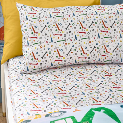 Digger Dreams Fitted Sheet