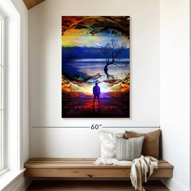 Kelan Edge Of Time, H 48 po x l 32 po