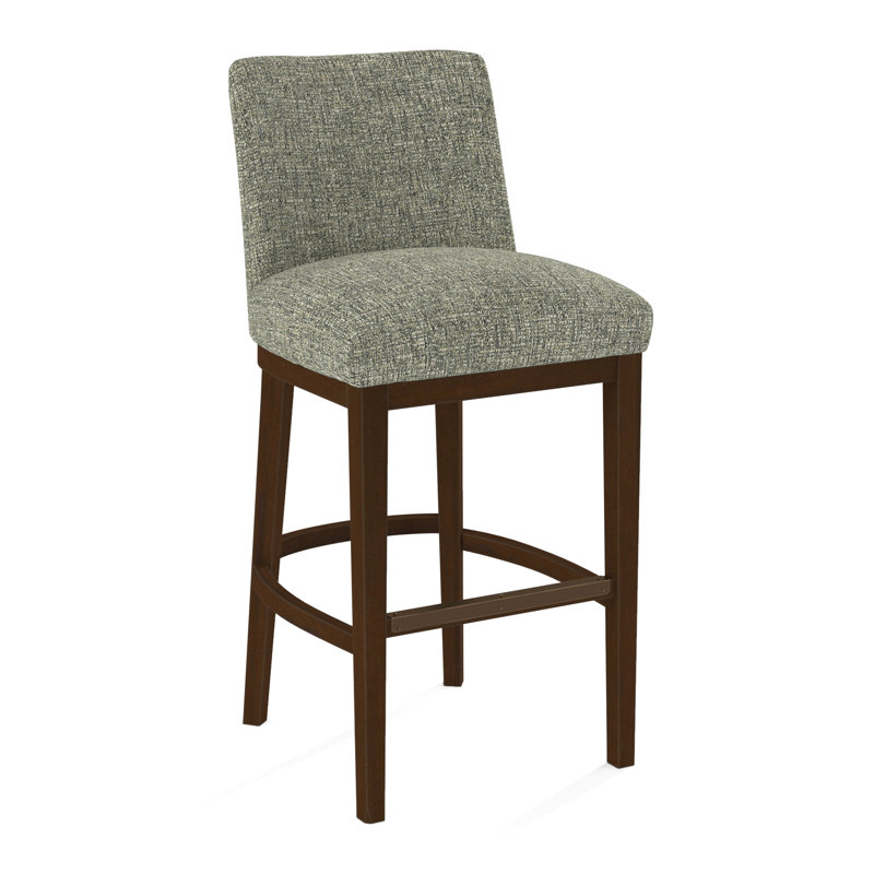 Upholstered Stool, Pecan, 61353-71