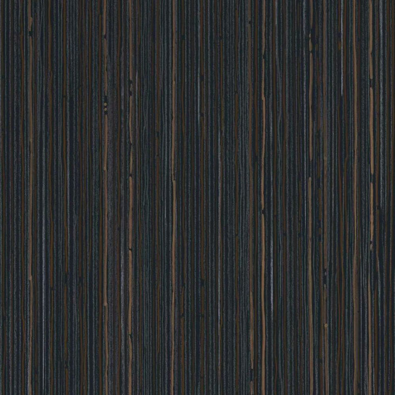 Abigail Ahern Fibre Stripe 10m x 52cm Textured Matte Wallpaper Roll, Blue