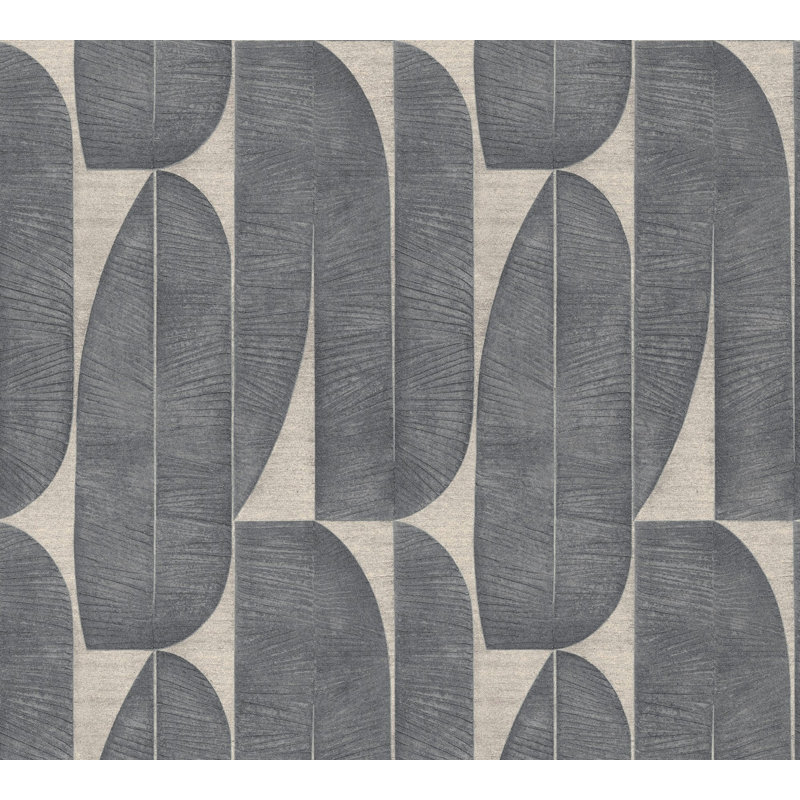Rahnuma 10.05m x 53cm Matte Double Roll, Silver Grey