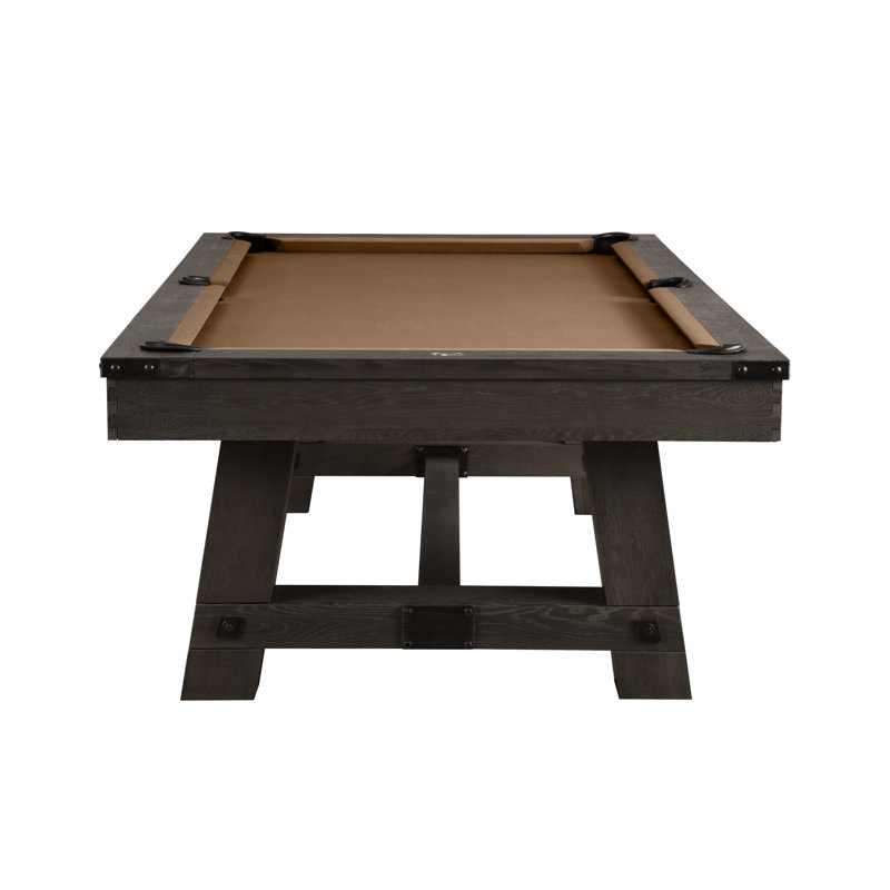 Table de billard en ardoise Playcraft Yukon avec installation professionnelle incluse, H 33 po x l 51 po x L 89 po, Chameau