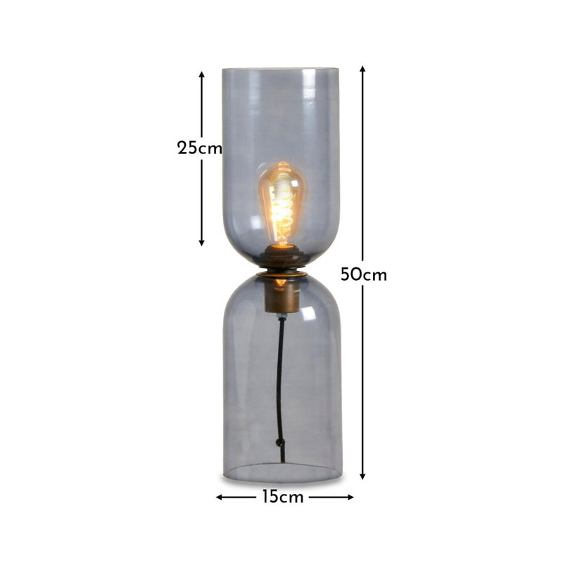 Glass Table Lamp