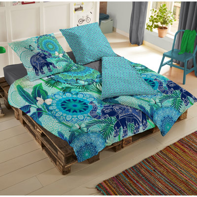 Floral Duvet Cover Set with Pillowcases