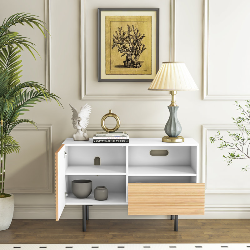 Crédence de rangement l 39,37 po