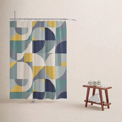 Stanley Mid-Centiury Shower Curtain