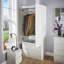 Rishin 2 Door 2 Drawer High Gloss Wardrobe Storage Unit-15064364
