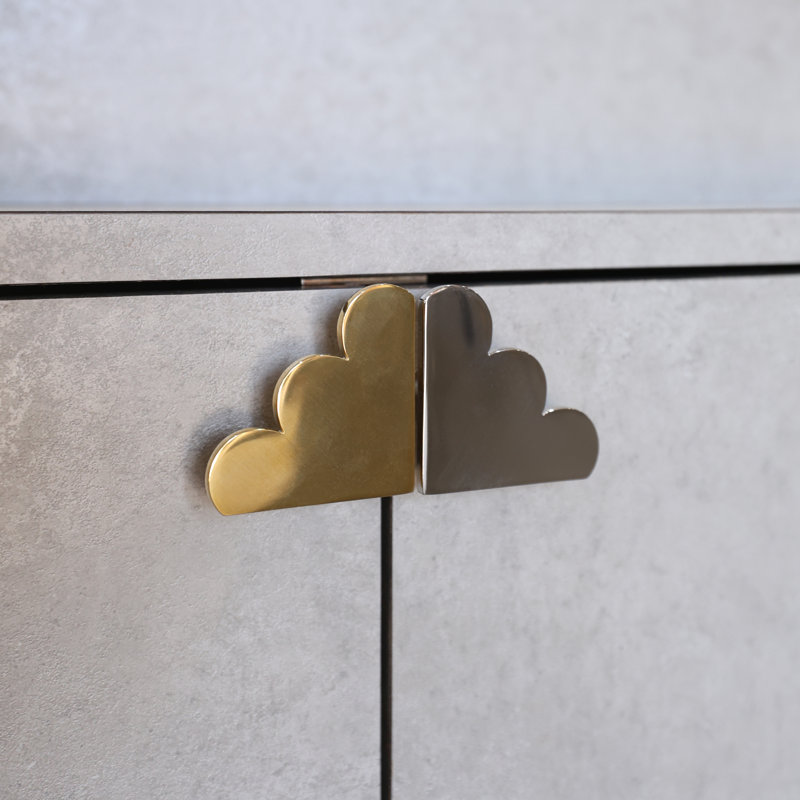 Cloud Pull, Polished Nickel