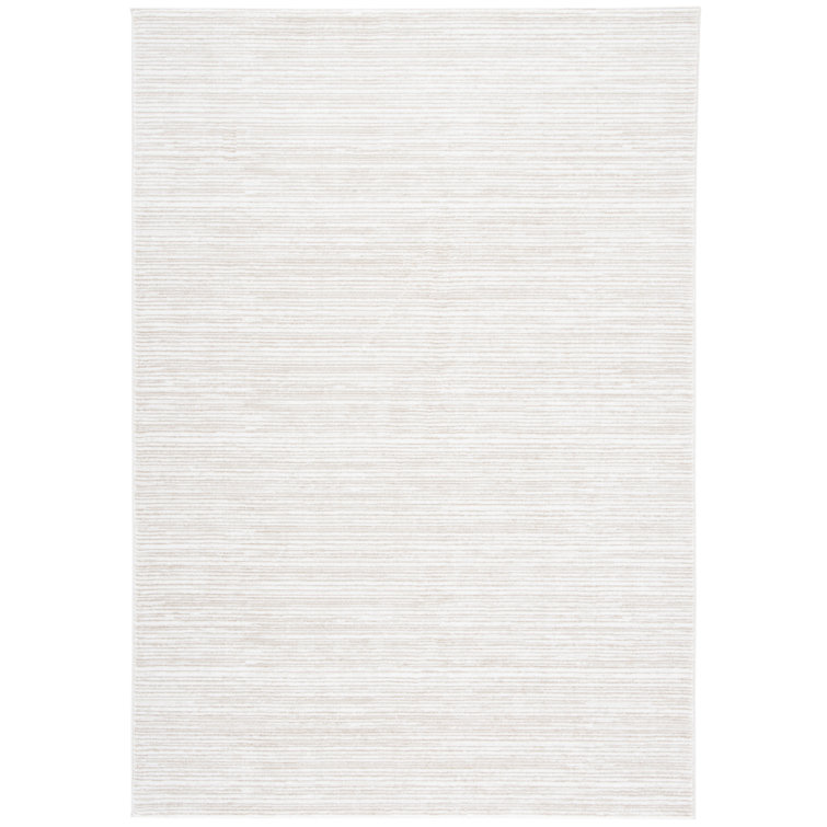 Vision Striped Area Rug In Ivory