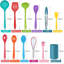 Belfry Kitchen Gallipolis 12 Utensil Set