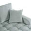 55" Modern Chaise Lounge Sofa Bed Upholstered Sofa Couch With Tufted Seat And Detachable Pillows For Living Room-1444348751
