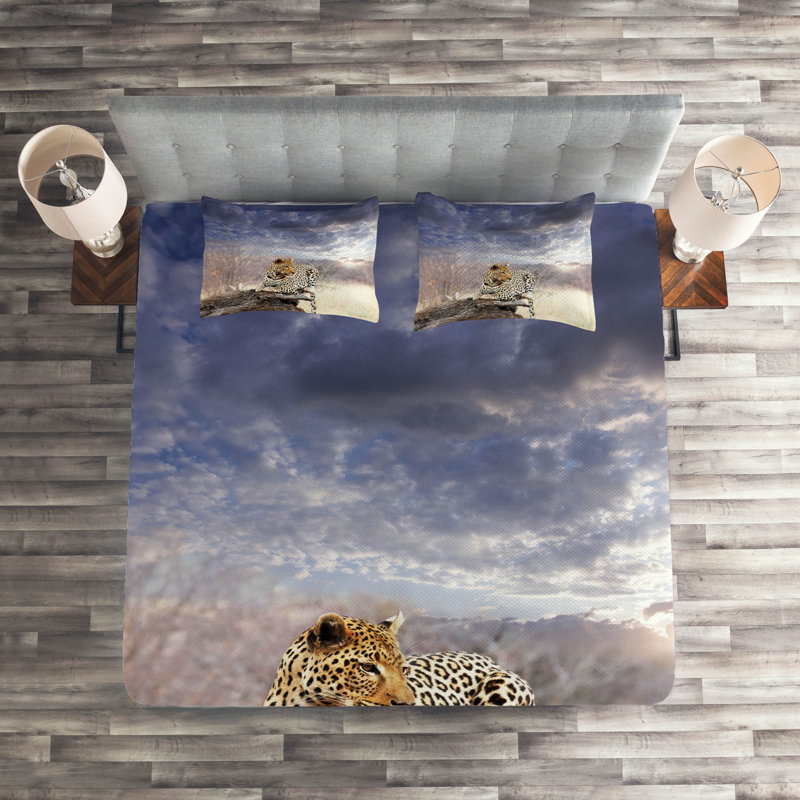 Coverlet, King Bedspread + 2 Shams