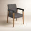 Reuben Upholstered Arm Chair-338381179