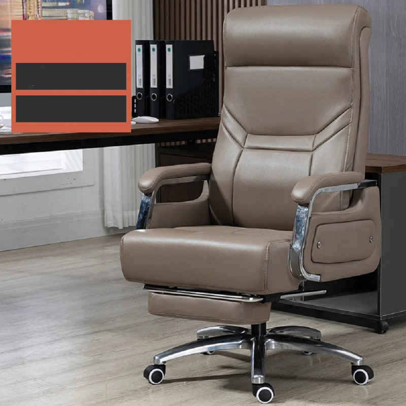 Cidnie Genuine Leather Side Chair