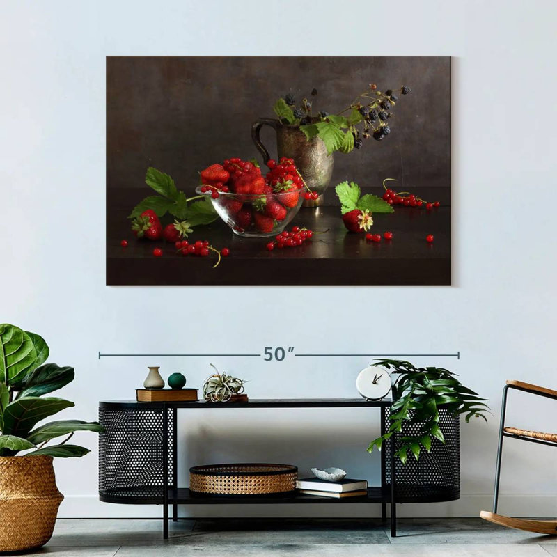 Yarlin Midsummer Berries, 32" H x 48" W