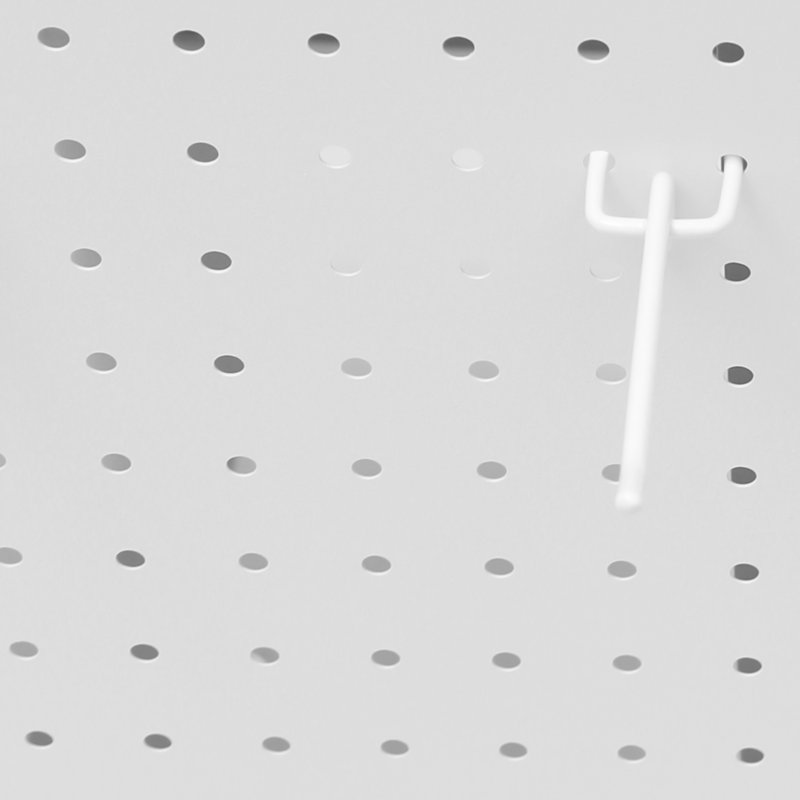 4 Sided Spinning Peg Board Display Stand, Stainless Steel