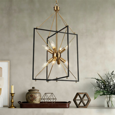  Marval 8 - Light Sputnik Square/Rectangle Dimmable Chandelier
