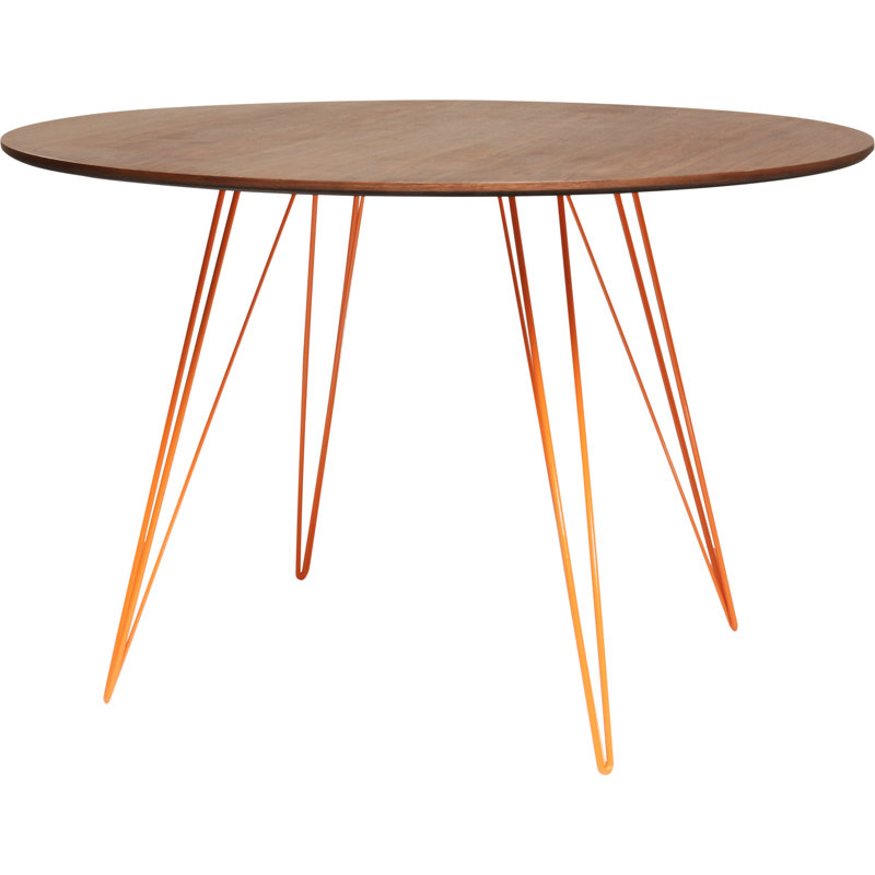 Table de salle à manger Williams, Orange, H 30 po x L 54 po x l 46 po, Noyer