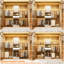 96" Closet System with 4 Extendable Hanging Rods-2021706167