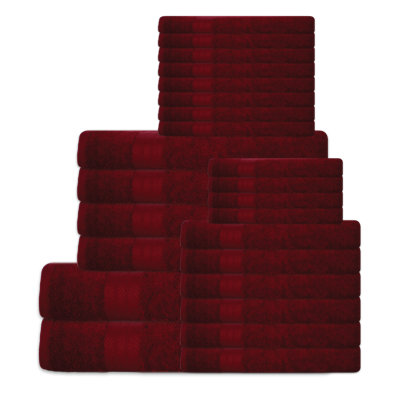 Terrycloth Bath Towels (Pack of 24)