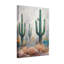 Plantes et fleurs, paysage de cactus du désert, reproduction d'art sur toile-242277747
