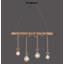 Kate 4-Light Kitchen Island Teardrop Pendant