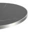 Table bistro ronde de 31,5 pouces avec plateau en faux marbre et plateau en métal robuste, facile à assembler, diamètre de la structure en métal robuste-474450432-474450437