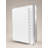  Adakras 16'' W 22'' H Recessed Framed, Wall Mounted, Rectangular, Bathroom Mirrored Medicine Cabinet with 2 Adjustable Shelves-76634098-76634099