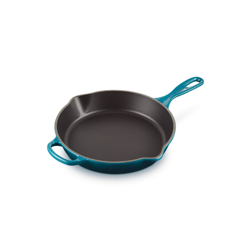Le Creuset Cast Iron Frying Pan with Metal Handle