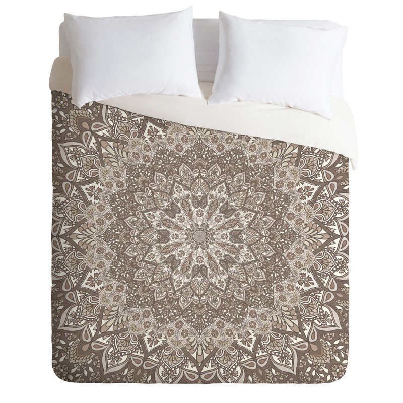 Aimee St Hill Polyester Damask Duvet Cover, King Duvet Cover + 2 King Shams