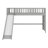 Twin Size Low Loft Bed Loft Bed ,Wood Loft Bed With Ladder And Slide-1224453632