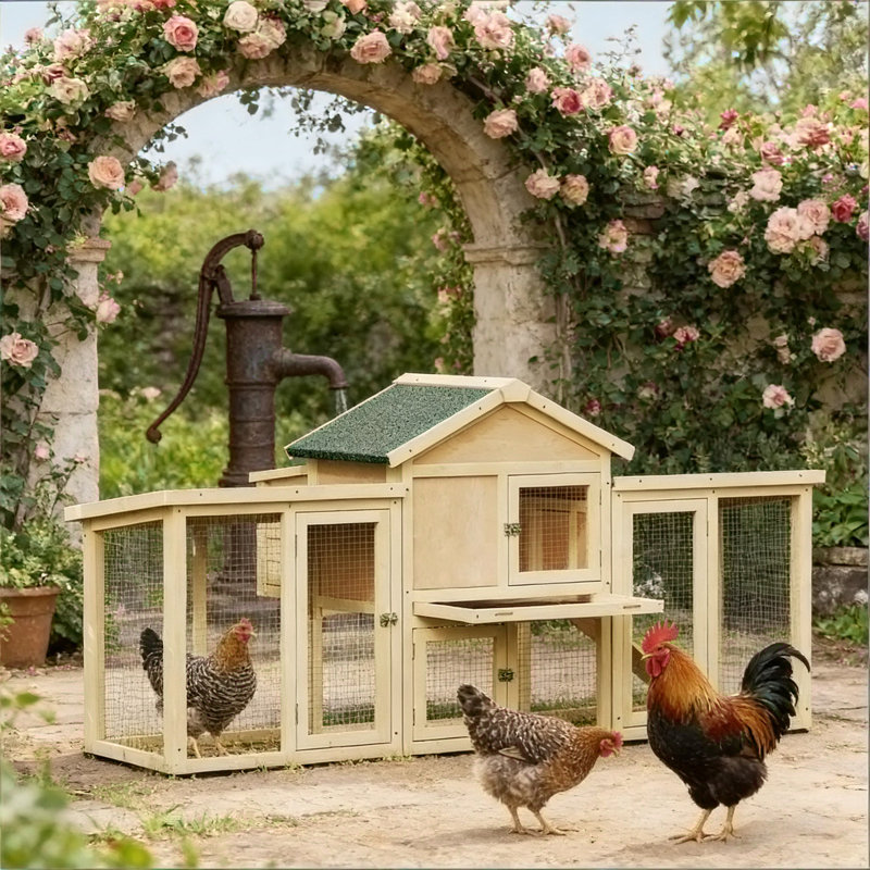 Poulailler en bois