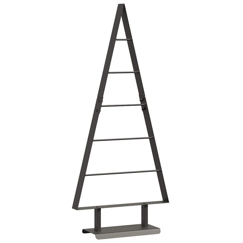  Metal Christmas Tree with Stand steel, 2.95' H, Gold